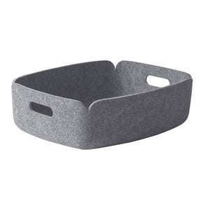 Restore Tray Förvaringsbricka 28 x 15,5 cm - Grey Mélange