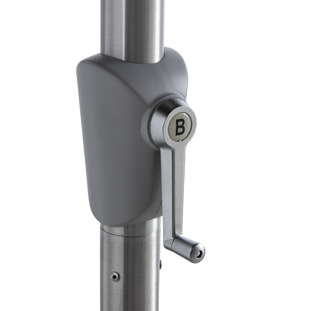 ABRIOLA - Parasoll Ø330 cm-mörkblå