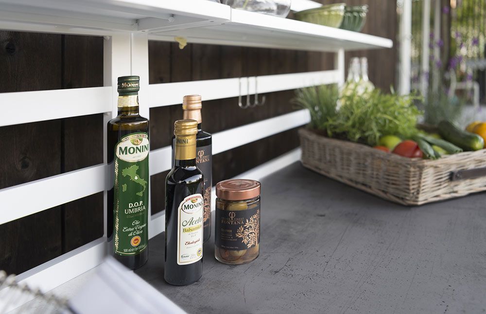 Åminne Utekök / Arbetsbänk Vit