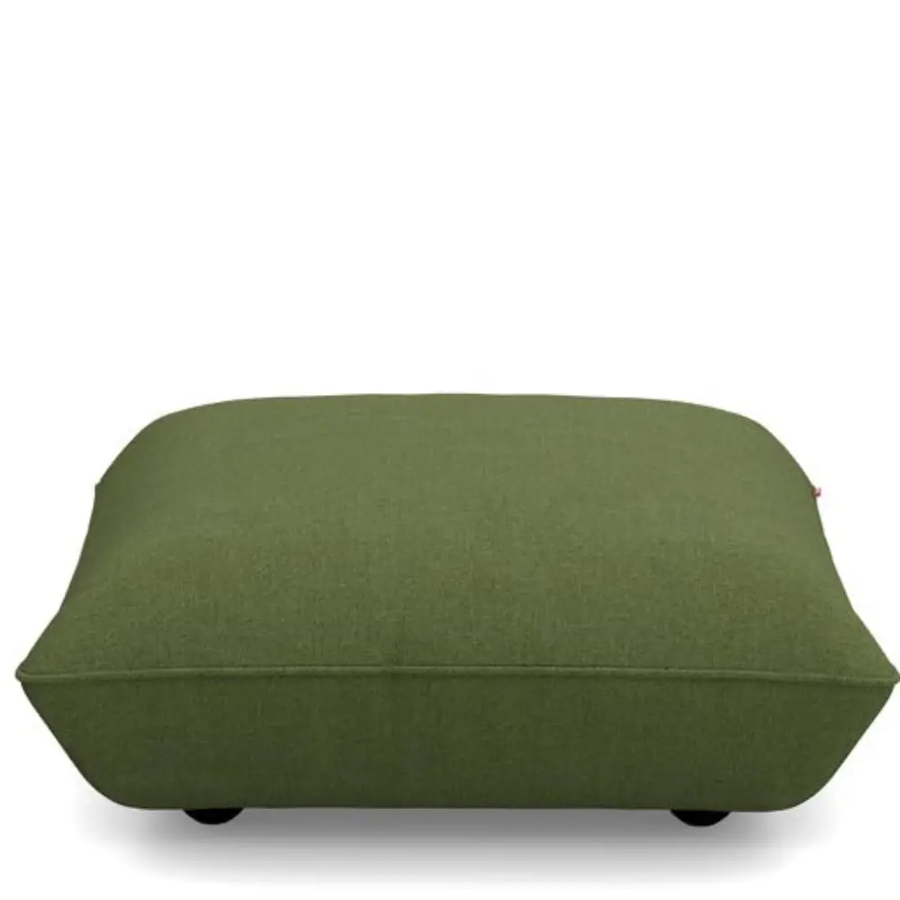 fatboy, sumo fotpall boucle recycled leaf green