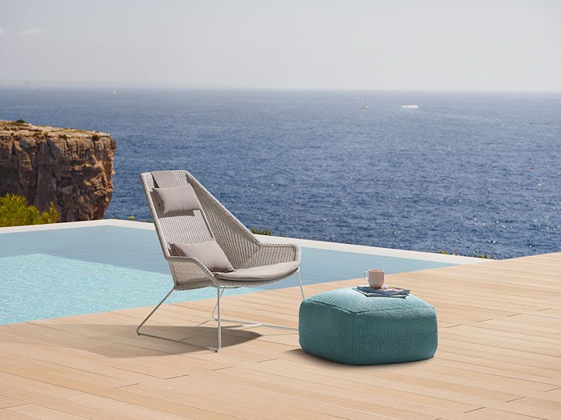 Breeze Loungefåtölj Vit 