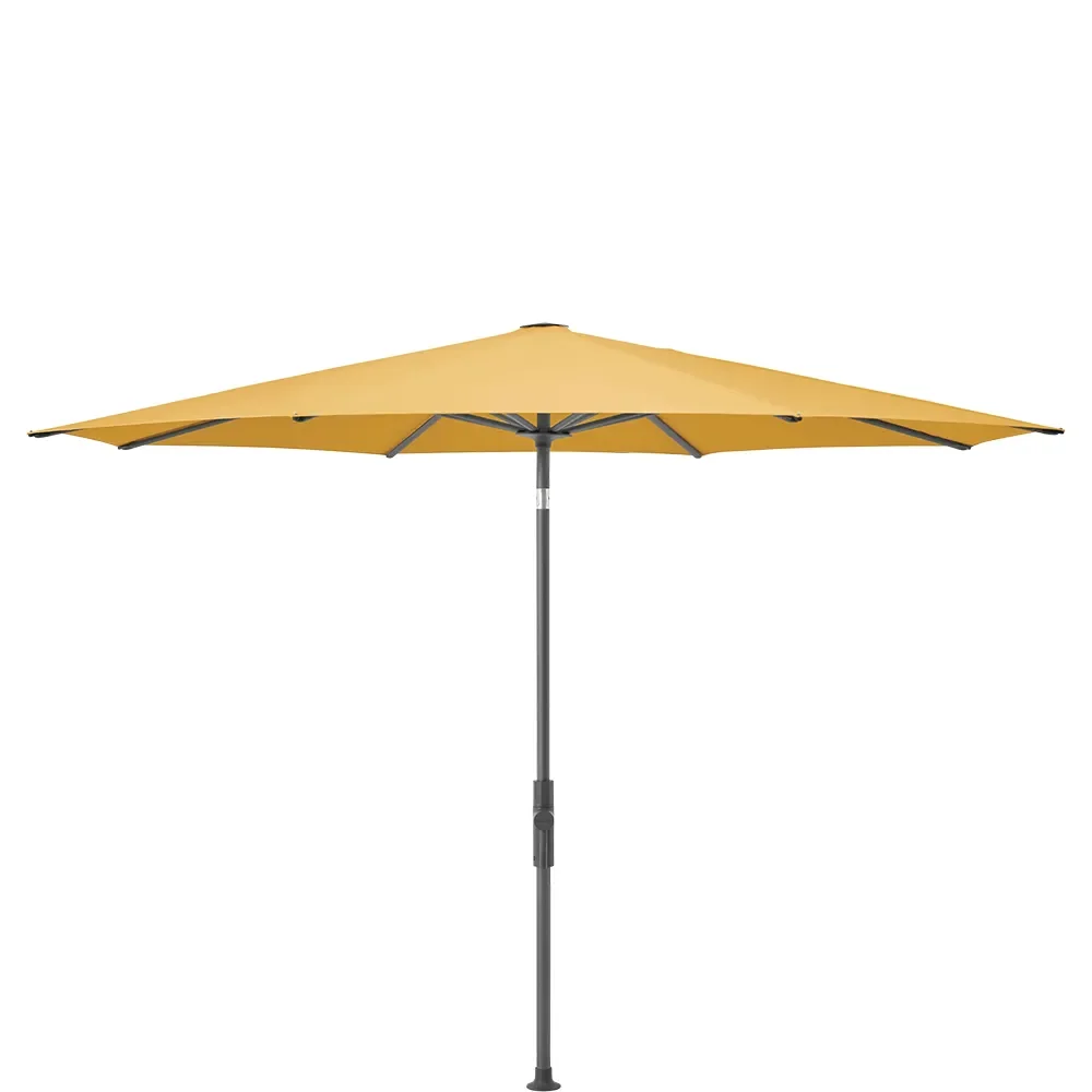 Glatz, Twist parasoll 330 cm anthracite Kat.5 617 Safran