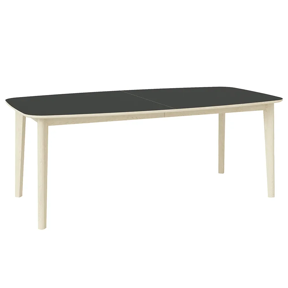 Sm119 Bord Ek Vitolja/Svart Nanolaminat 192X102X74Cm 