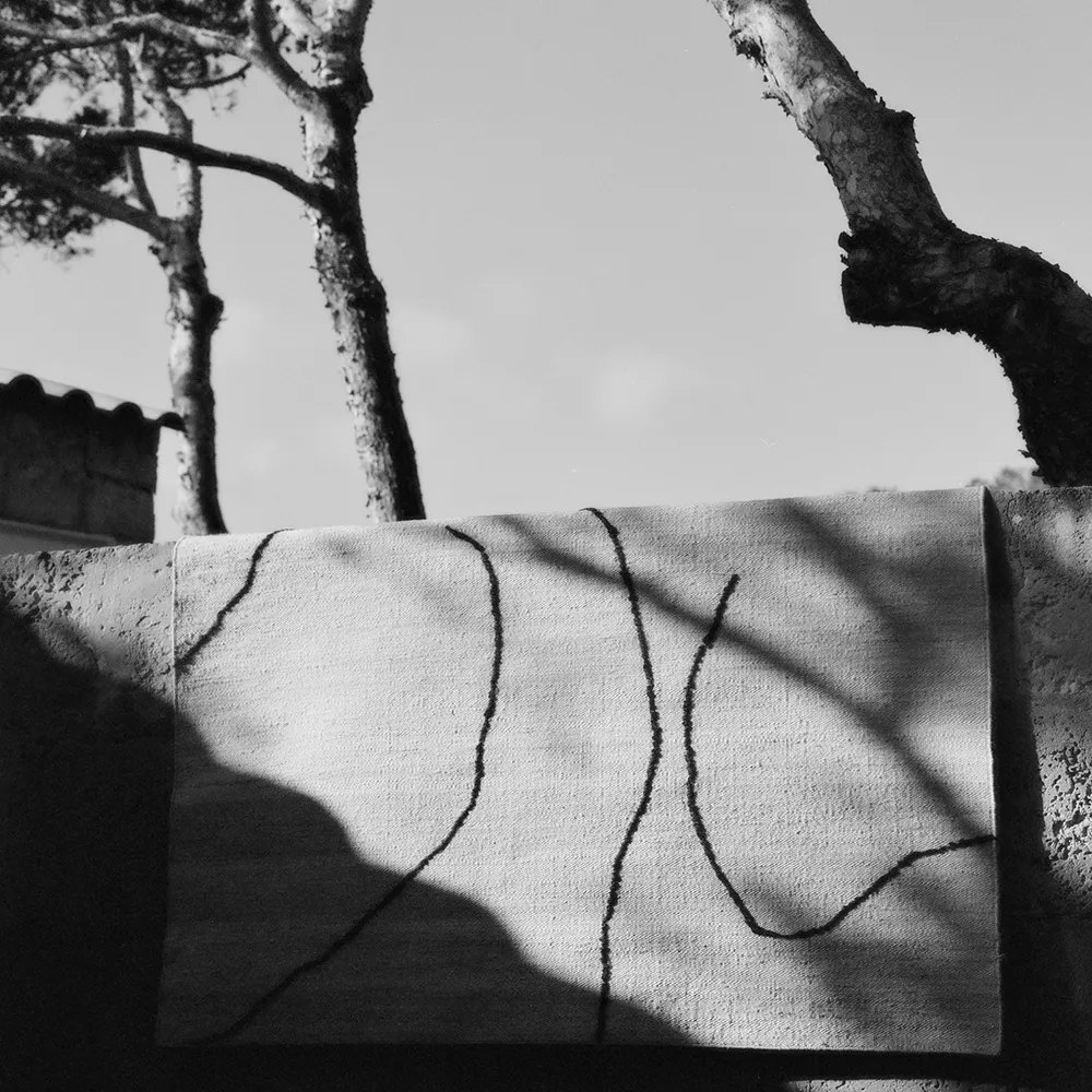 Handvävd Matta i Jute Gesso Off-White 170x240 cm