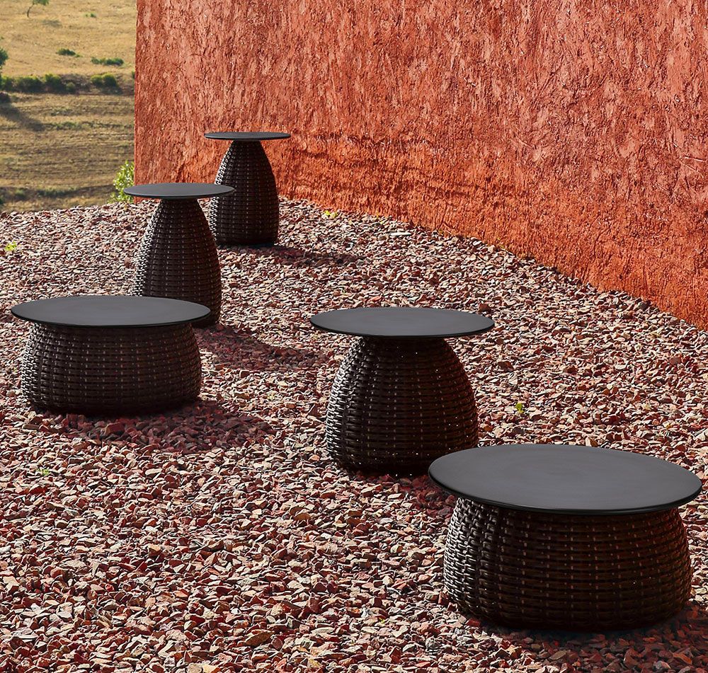 Porcini bord 41 cm marrone 