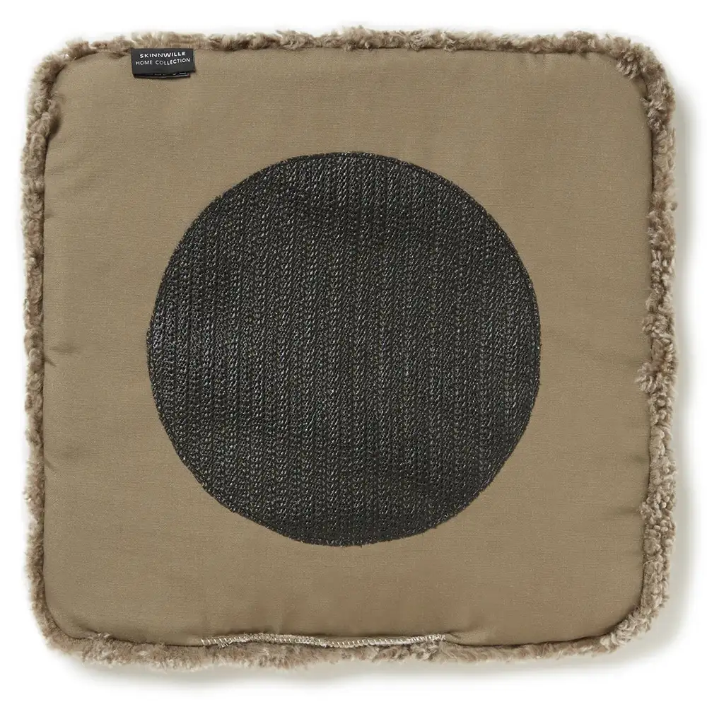 Sittdyna Curly PAD Light Brown 40x40 cm