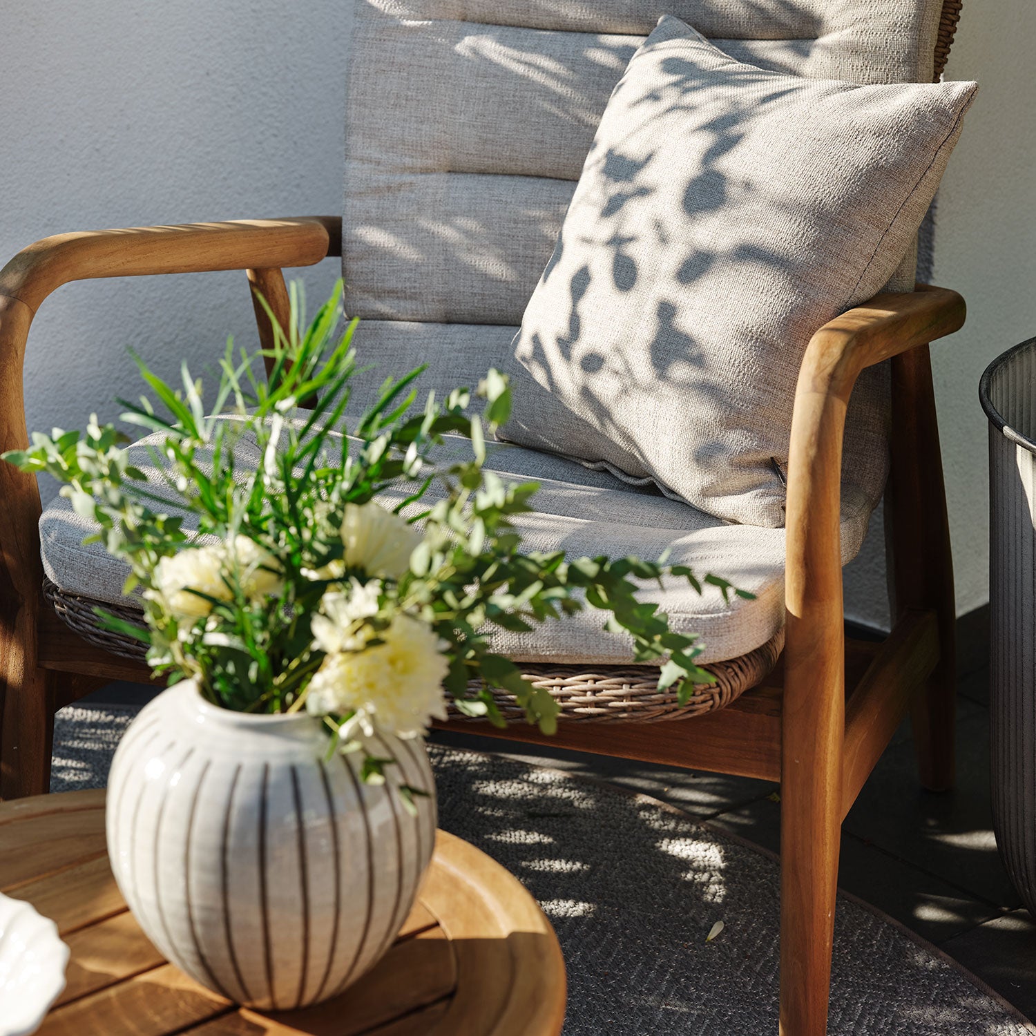 Lilja fåtölj natur/beige 