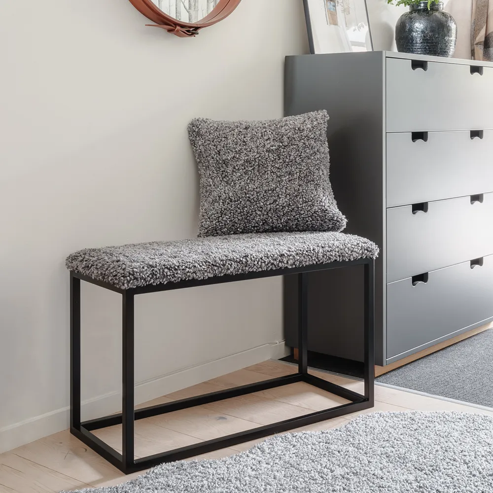 Lumme prydnadskudde 45x45 cm Stone