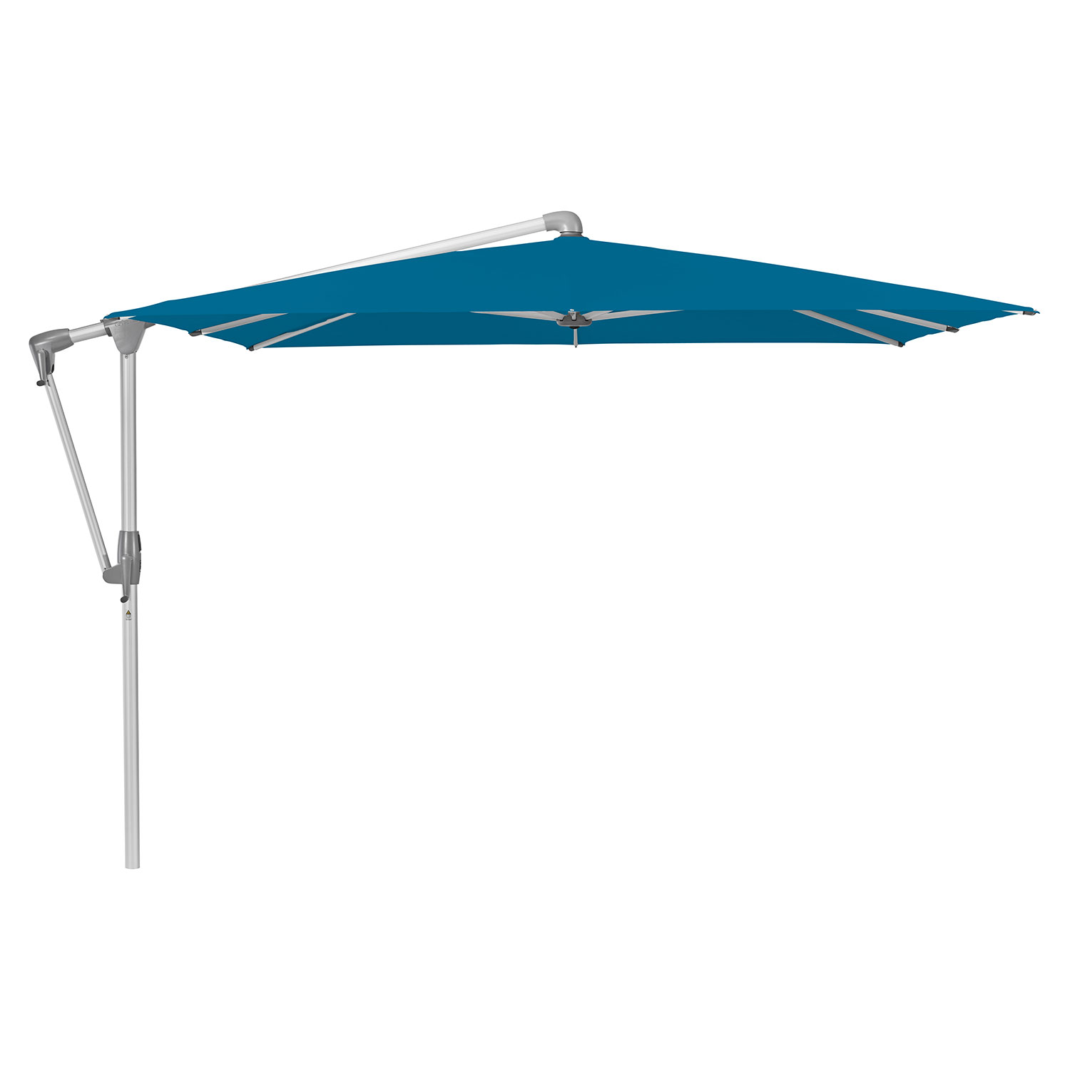 Sunwing Casa frihängande parasoll 300×240 cm kat.5 anodizerad alu / 647 capri Glatz
