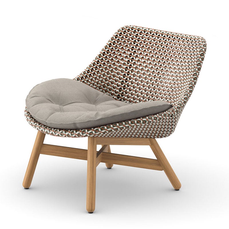 dedon, mbrace clubfåtölj chestnut