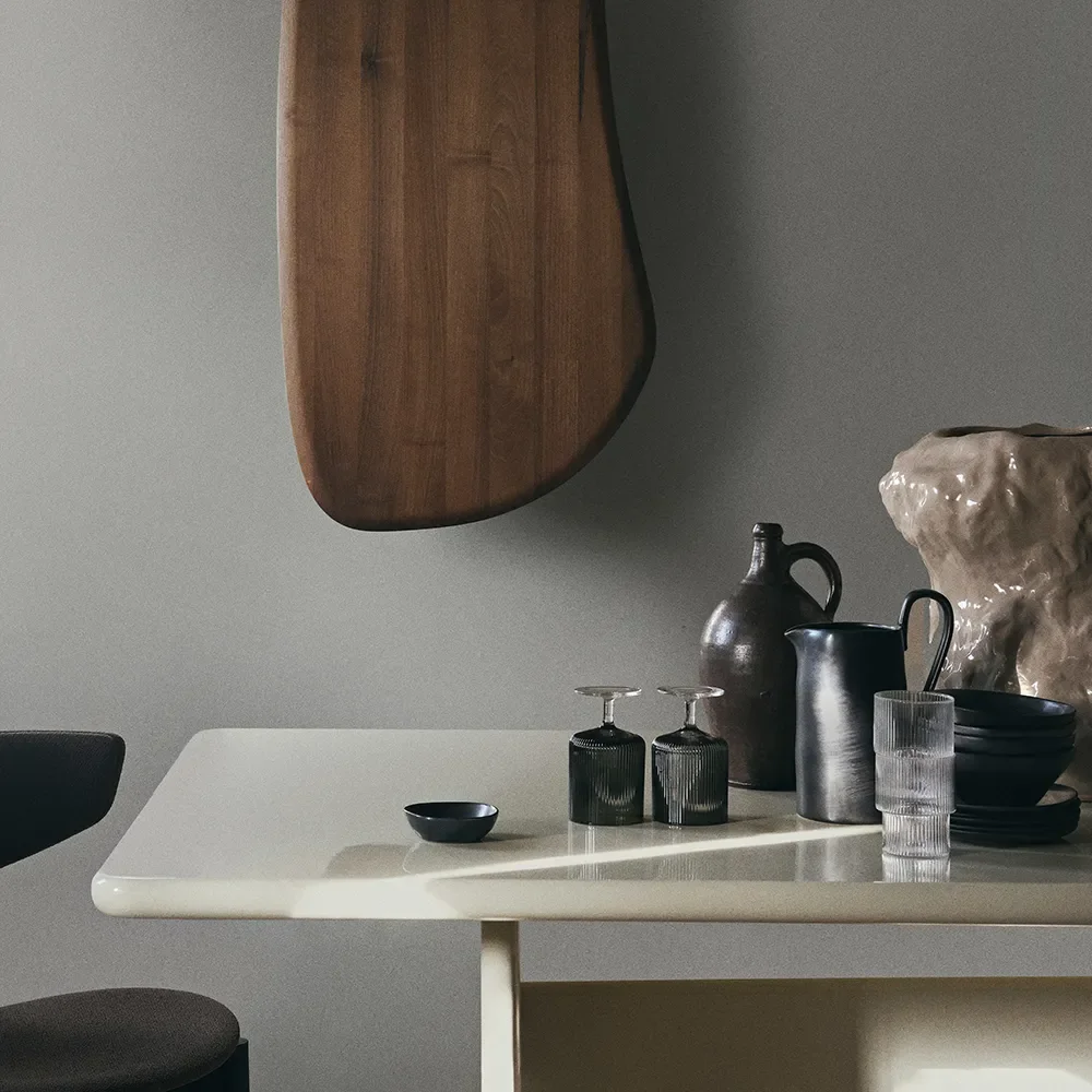 Ripple Vinglas 2-pack - Smoked Grey