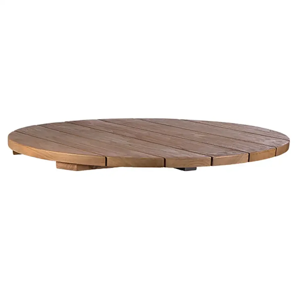 Bordsskiva Ø 80 cm teak