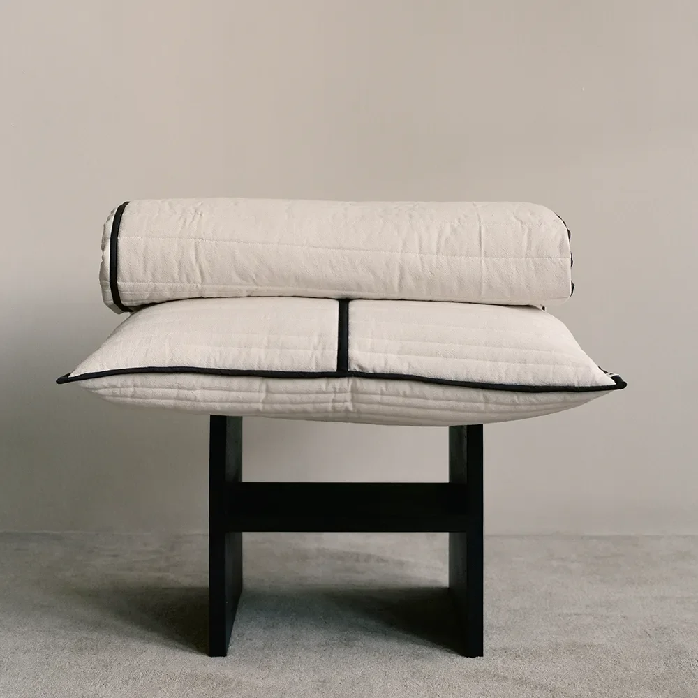 Sängöverkast i ekologisk bomull Vari Single