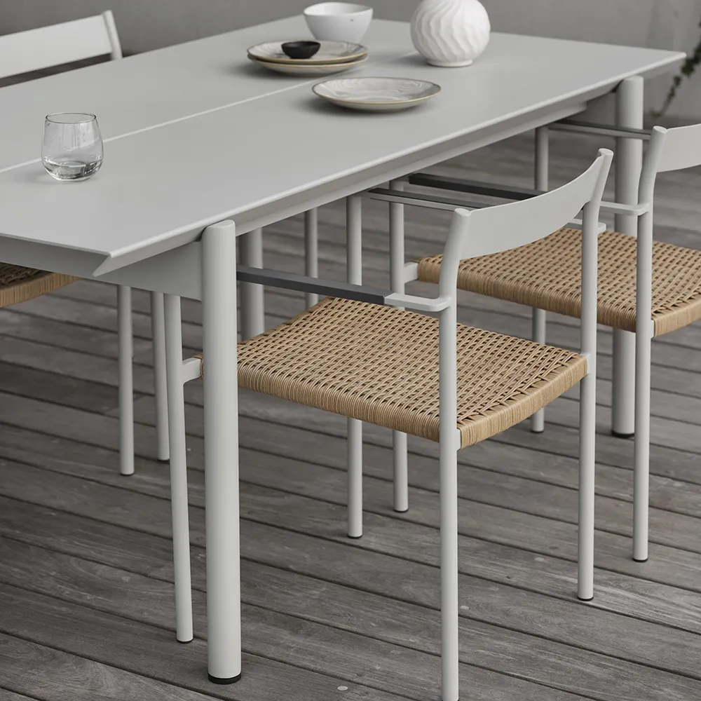 DK karmstol light grey 