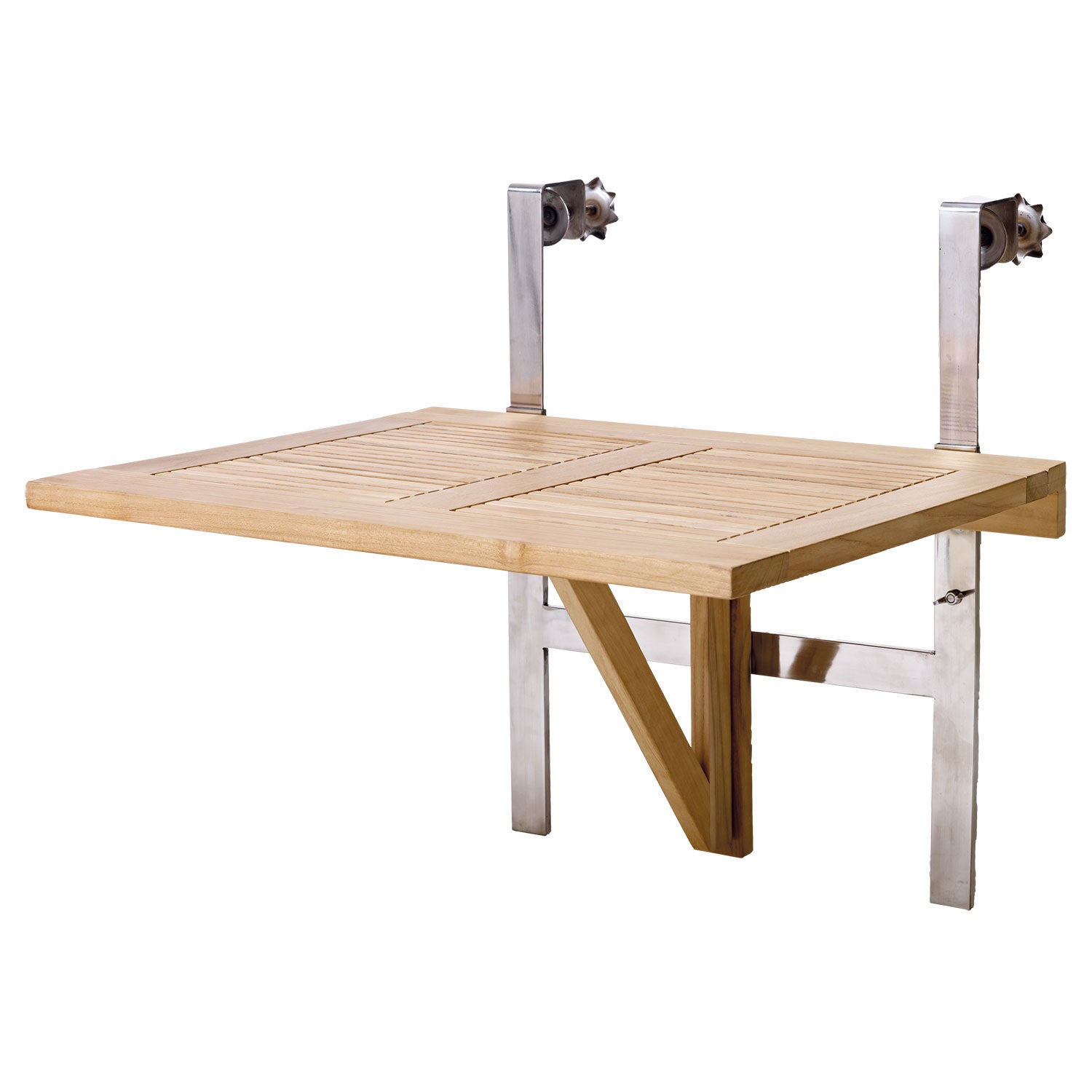 Balkongbord 51x65 cm teak 