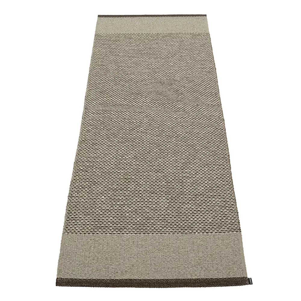 pappelina, edit matta 70x200 cm dark brown