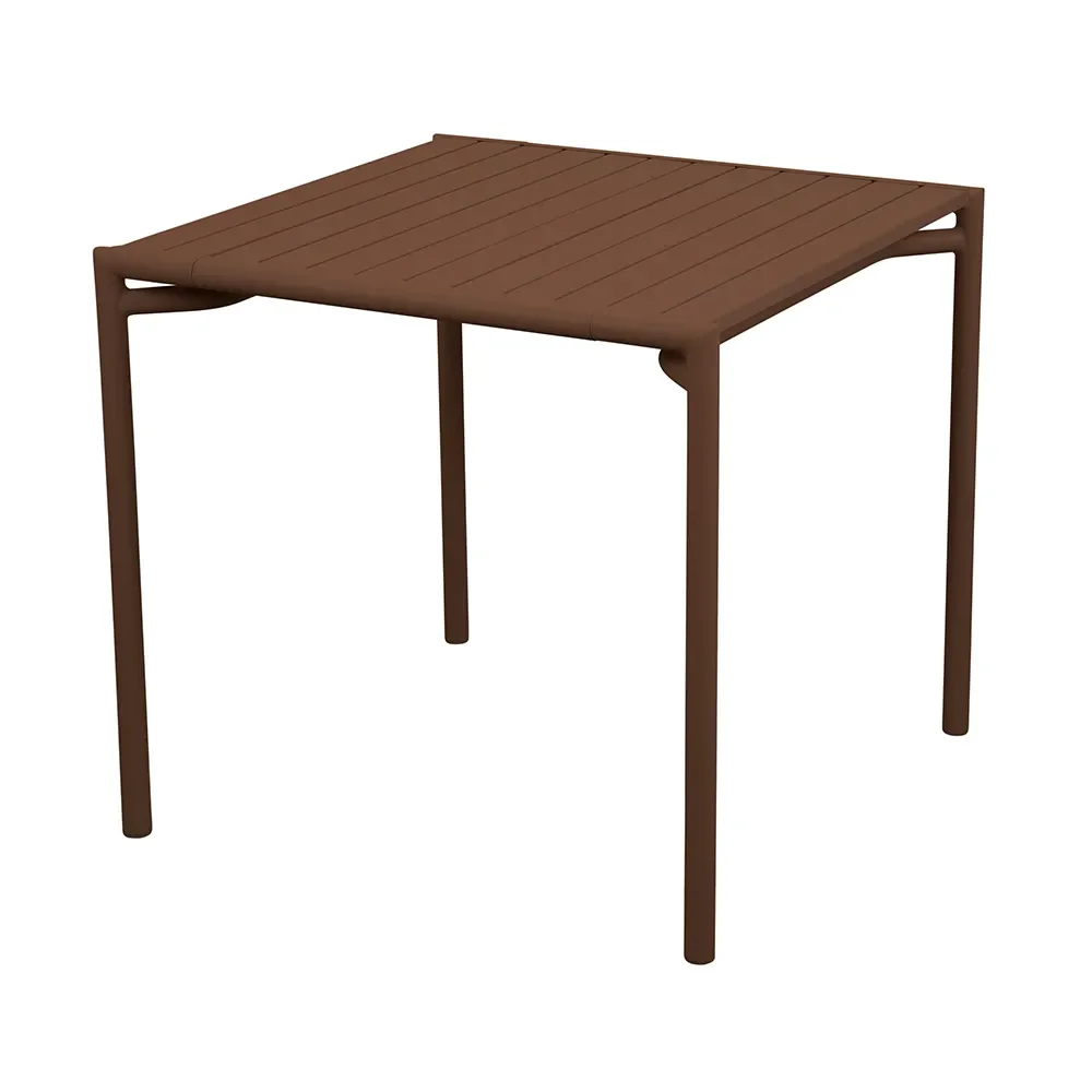 Bliss matbord 81x81 cm Desert red