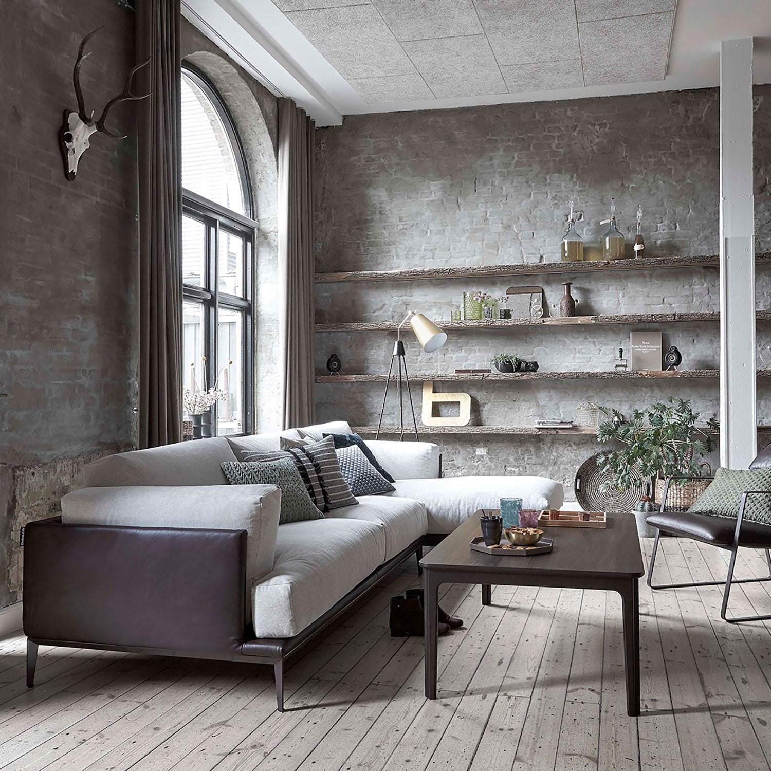 Sm205 Soffbord Ek Massiv Vitolja 135X77X47Cm 