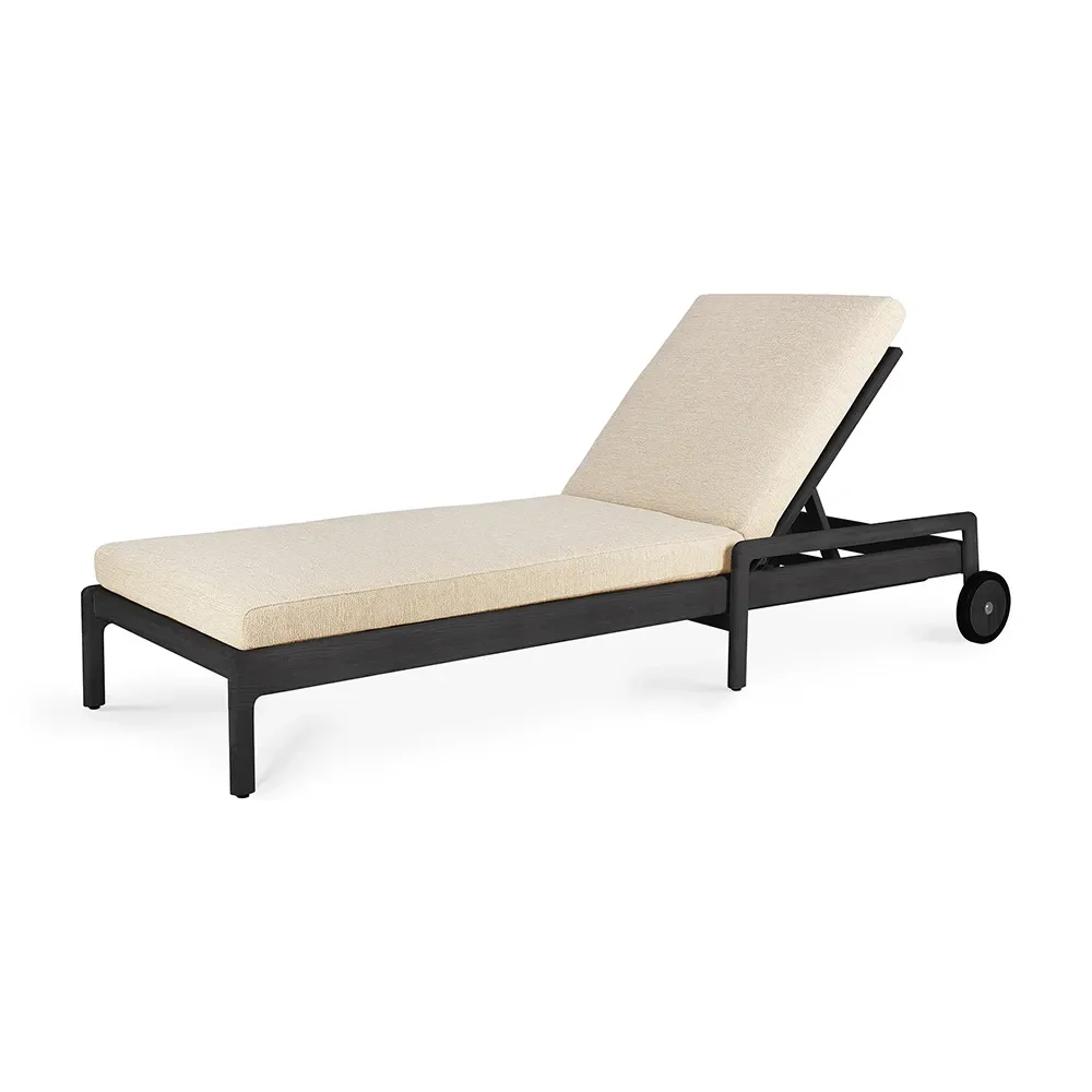 ethnicraft, jack solsäng black/natural