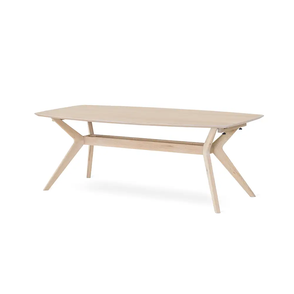 Torkelson, Hampton matbord 210x100 cm vitoljad ek