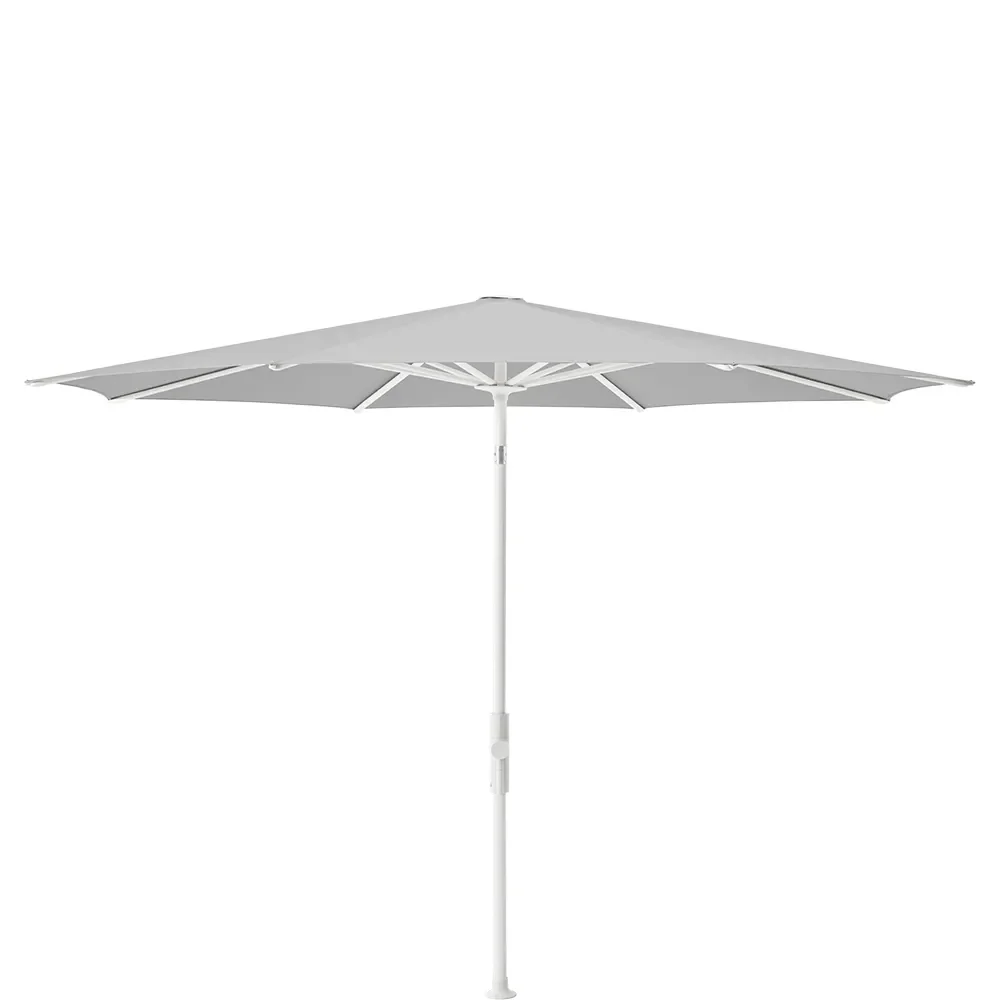 Glatz, Twist 270 cm parasoll matt white Kat.5 501 Granite
