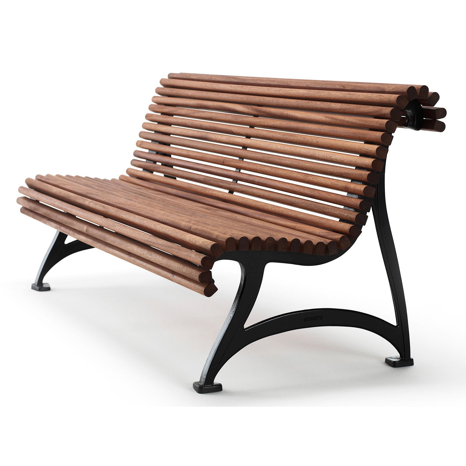 Jujol soffa svart oljad mahogny