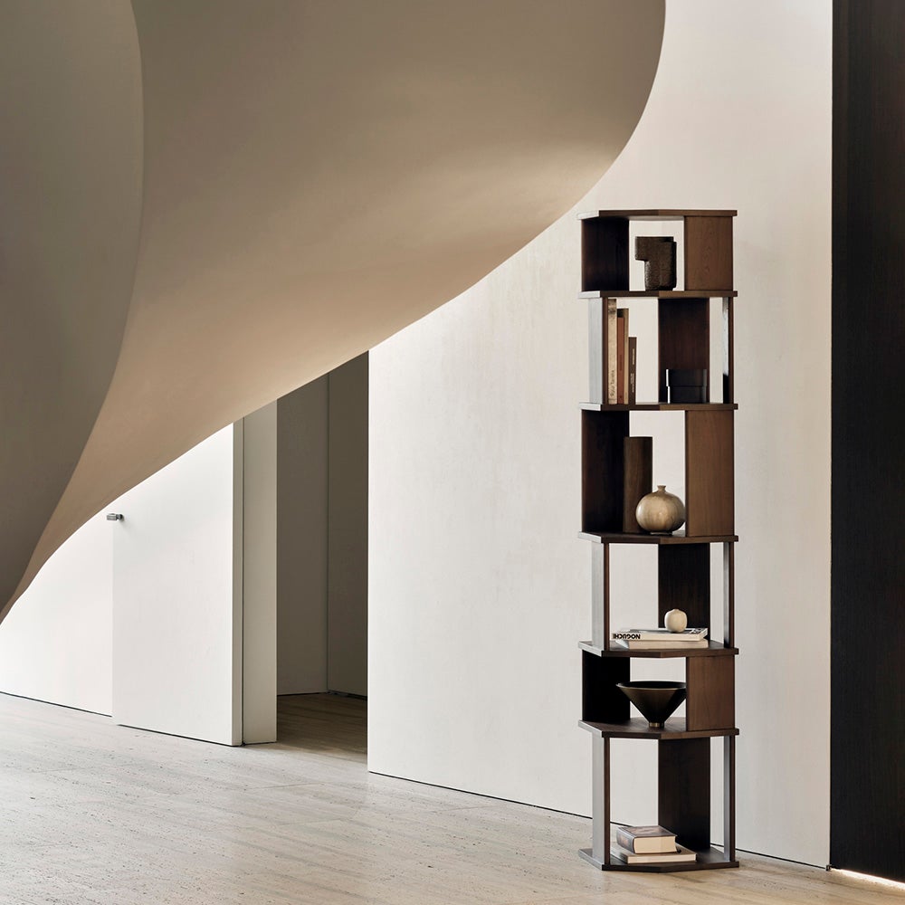 Stairs Hylla Lackad Teak 45x46x204 cm