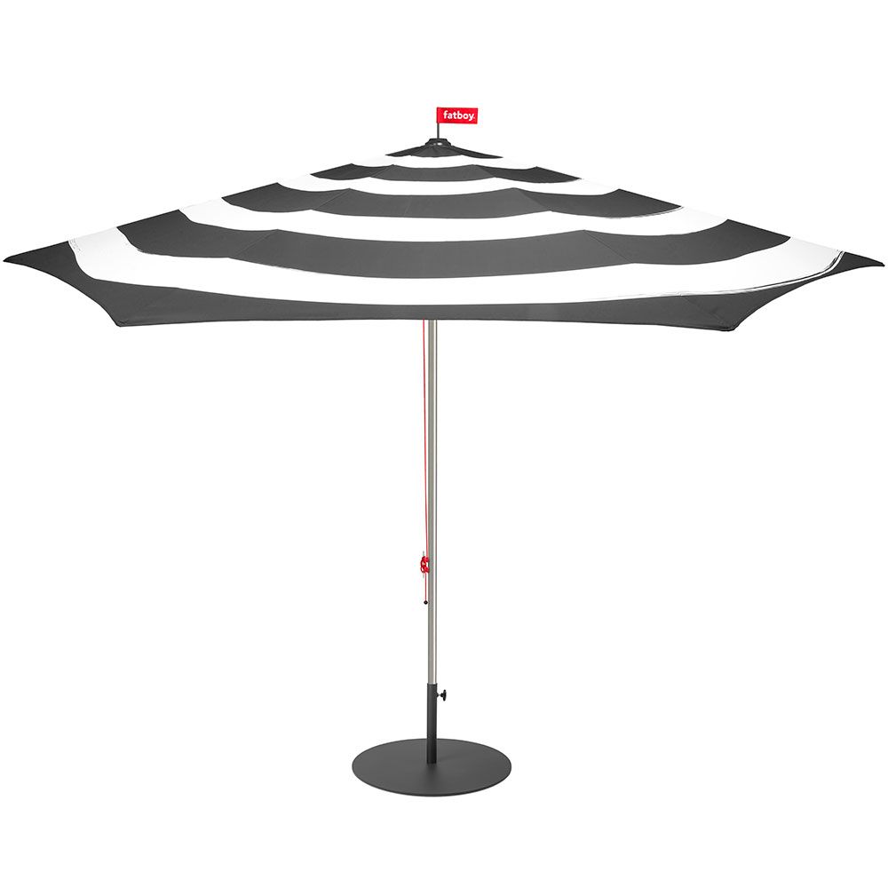 Fatboy Stripesol parasoll 350 cm antracit
