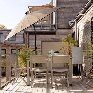 Lomma matbord 80x132-192 cm Light grey