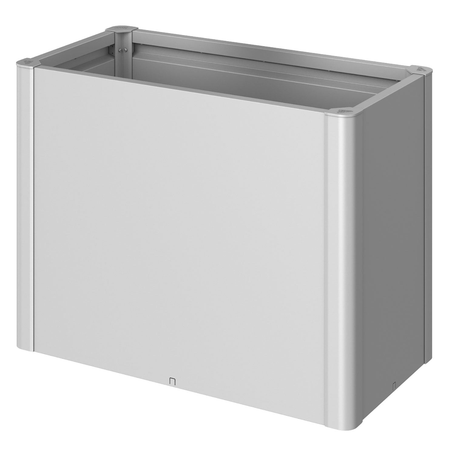 Belvedere planteringsbädd maxi storlek 100 metallic silver