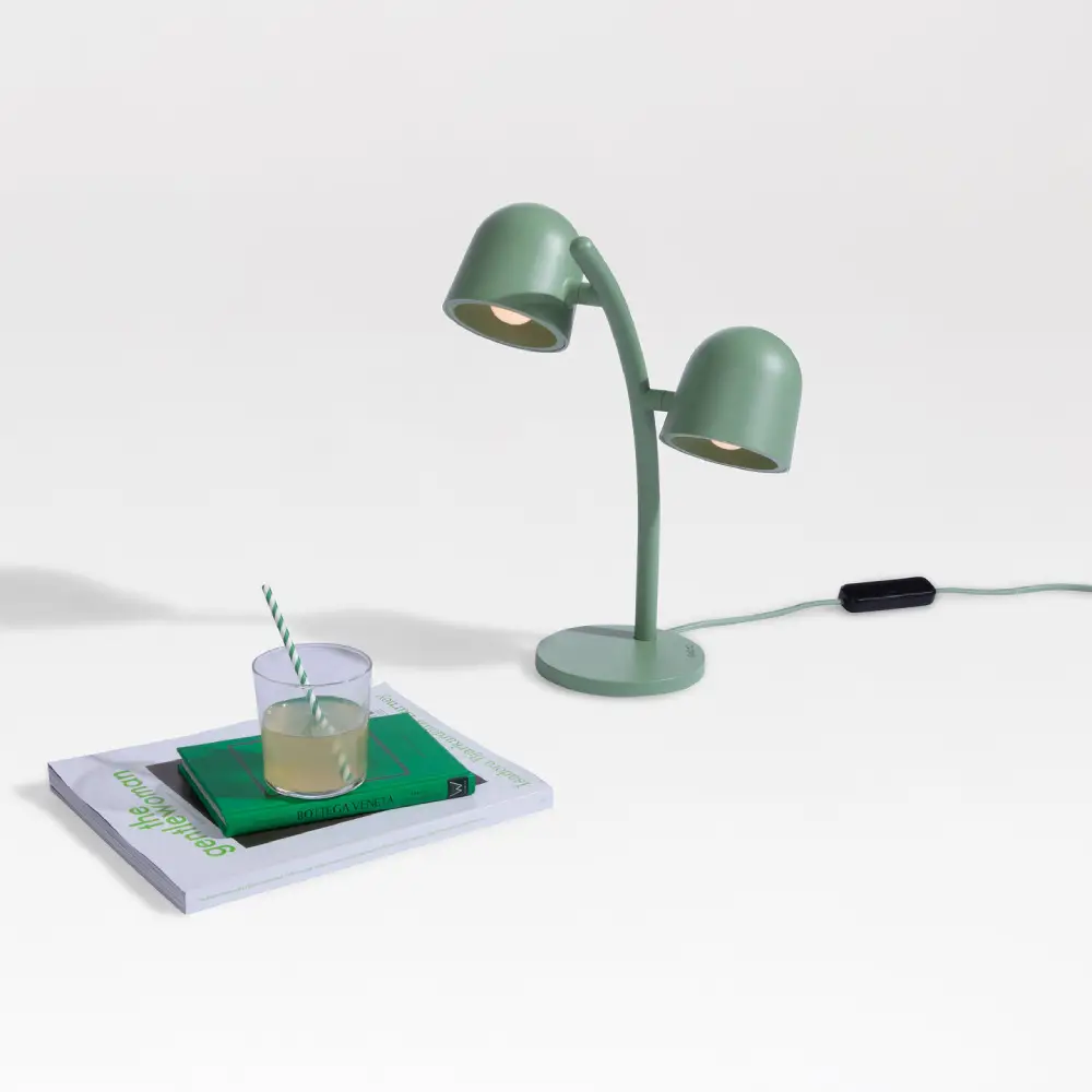Little Lebow - Dimbar lampa Grasshopper Green