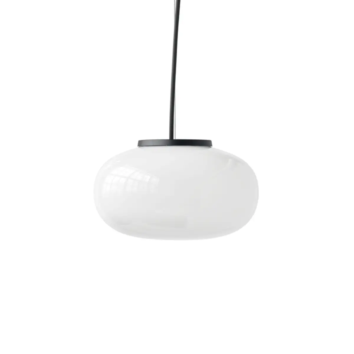 New Works, Karl-Johan Pendellampa Ø23 Vitt Opalglas