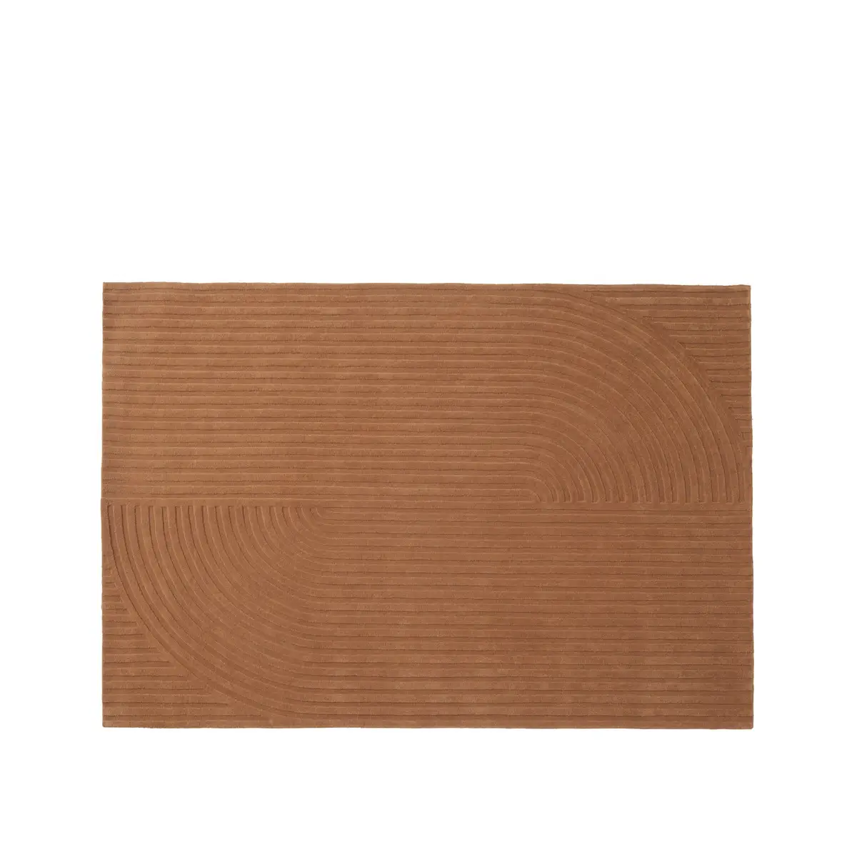 Muuto, Relevo Matta Quattro - 170 x 240 cm - Burnt Orange Muuto