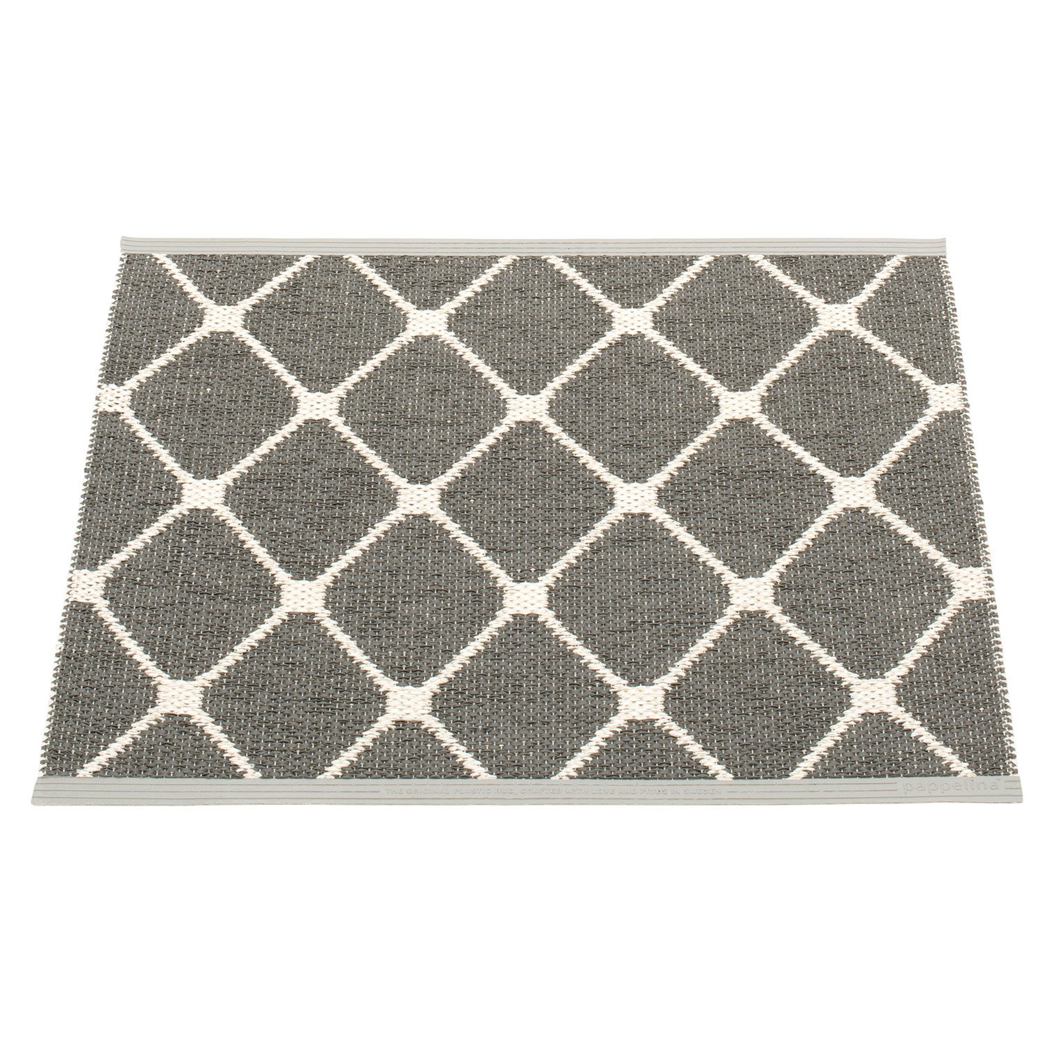 Re matta 70x60 cm charcoal / vanilla 