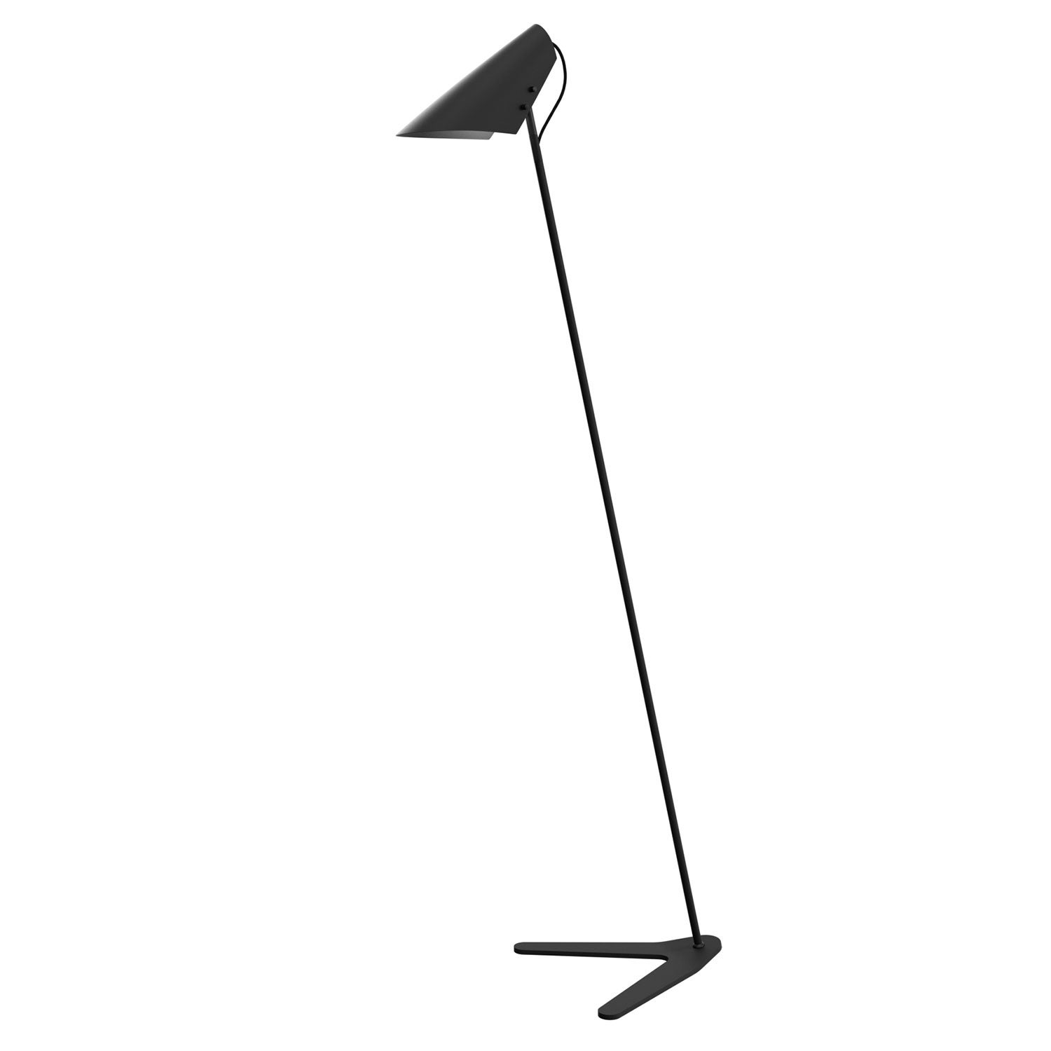 Vincent Golvlampa Svartstruktur