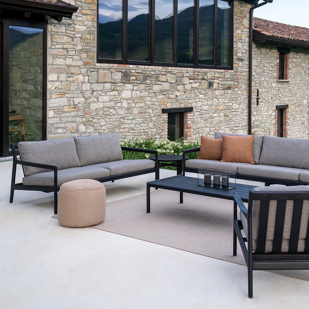 Jack 2-sits soffa Black/Mocha