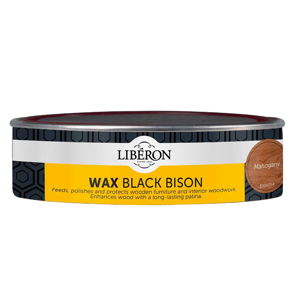 Leather Master Black Bisonvax Mahogny 150 ml
