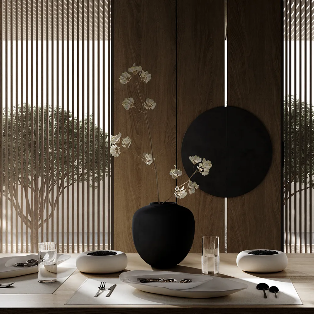 Alternativ bild 1 för 101 Copenhagen - Sunao Vase Medio Svart