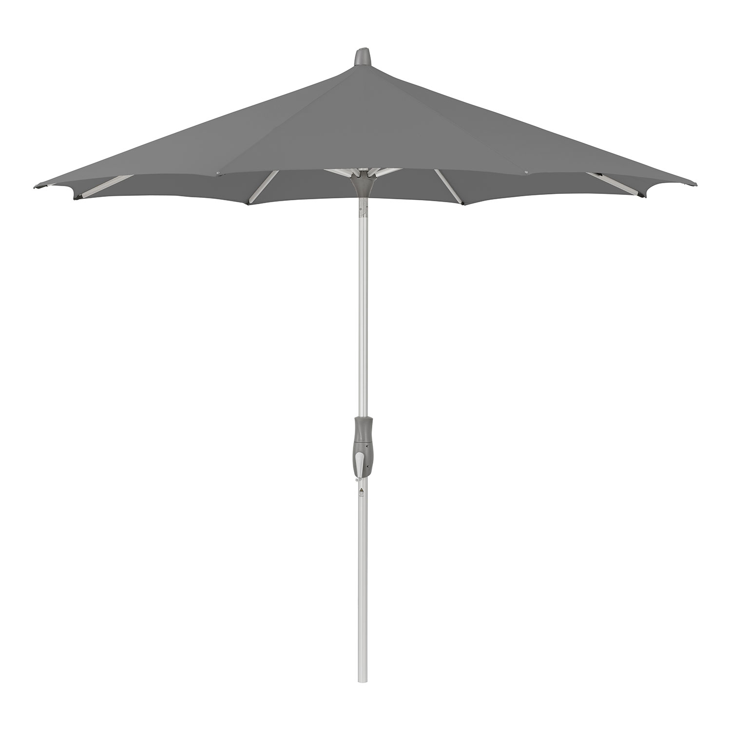 Alu-twist parasoll 330 cm kat.5 684 urban shadow Glatz