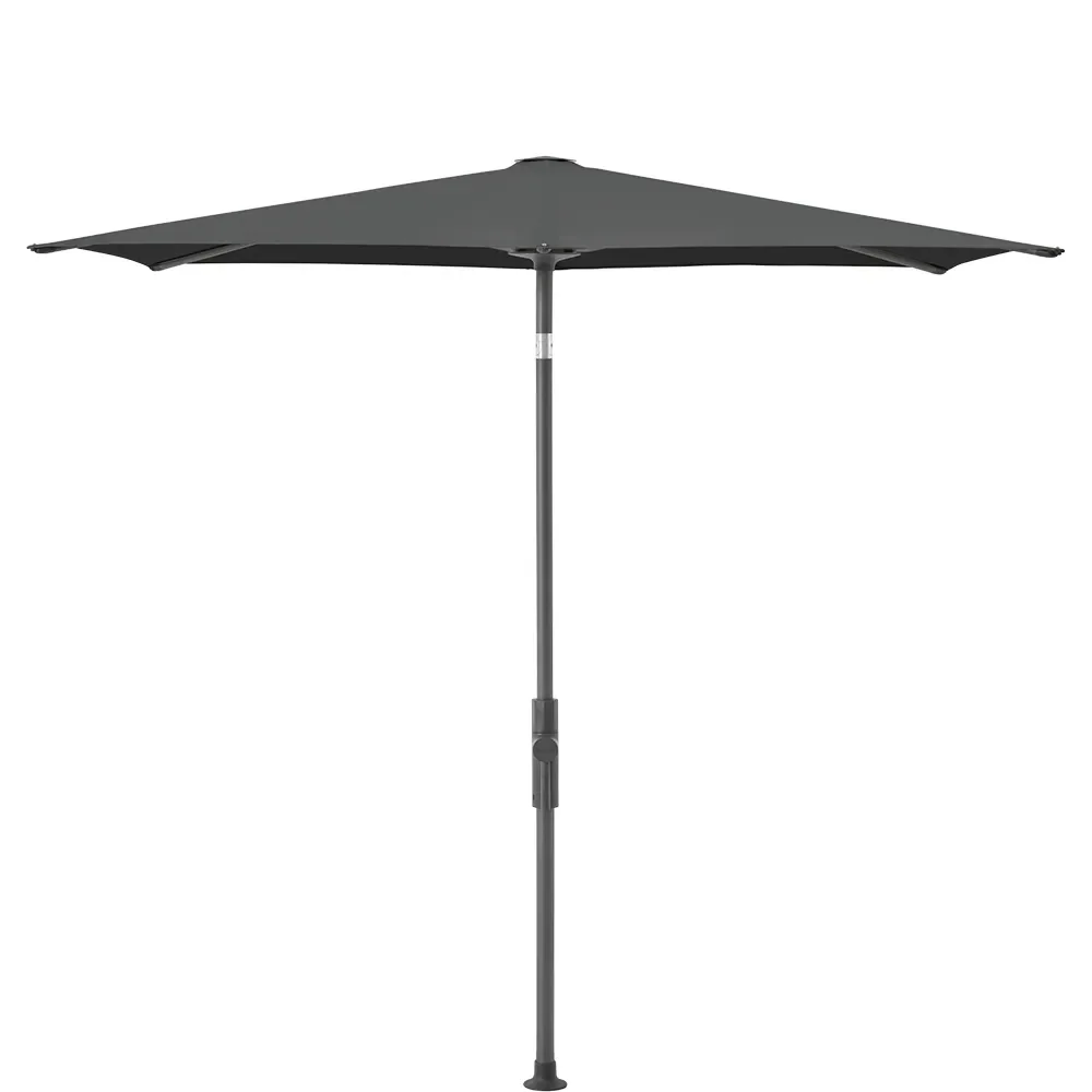 Glatz, Twist parasoll 210x150 cm anthracite Kat.5 669 Carbone