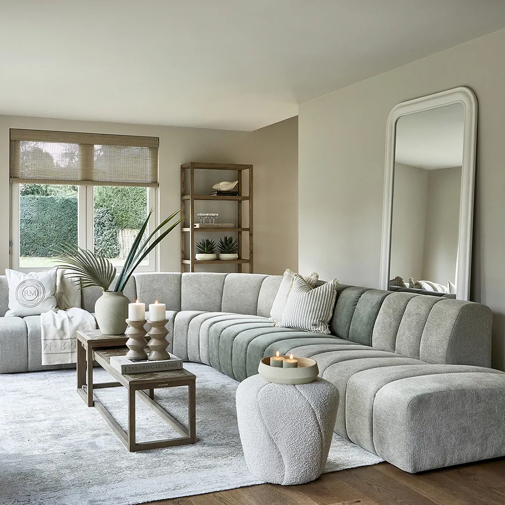 Place Vendôme spegel 100x220 cm Vit