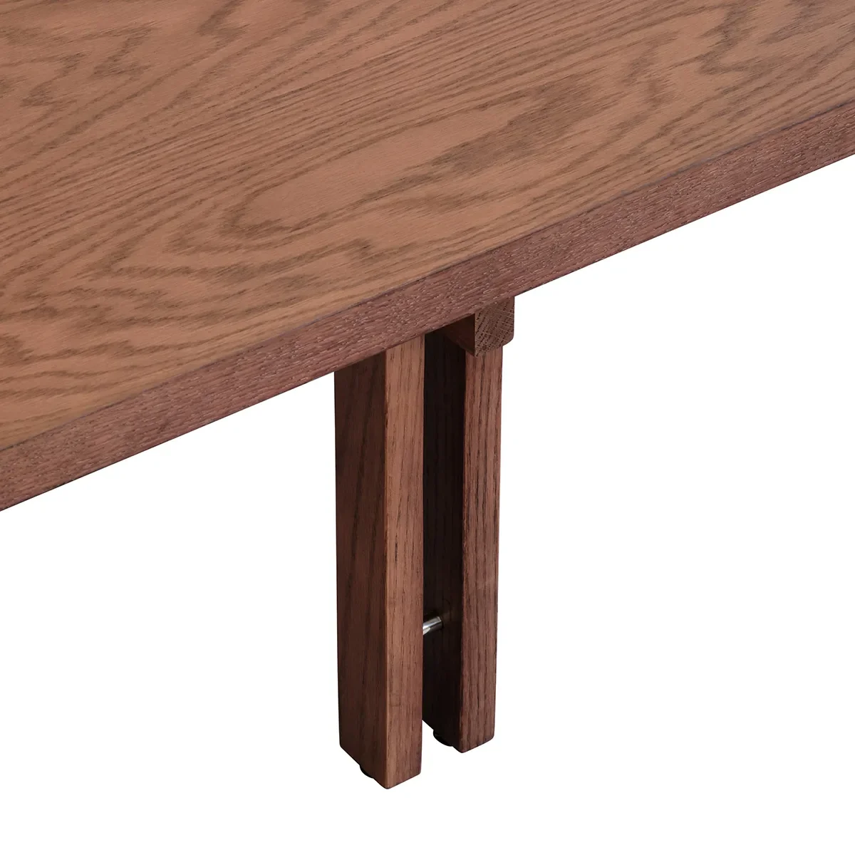 Soffbord i ek 80x80 Plinth Classic Brown Oak