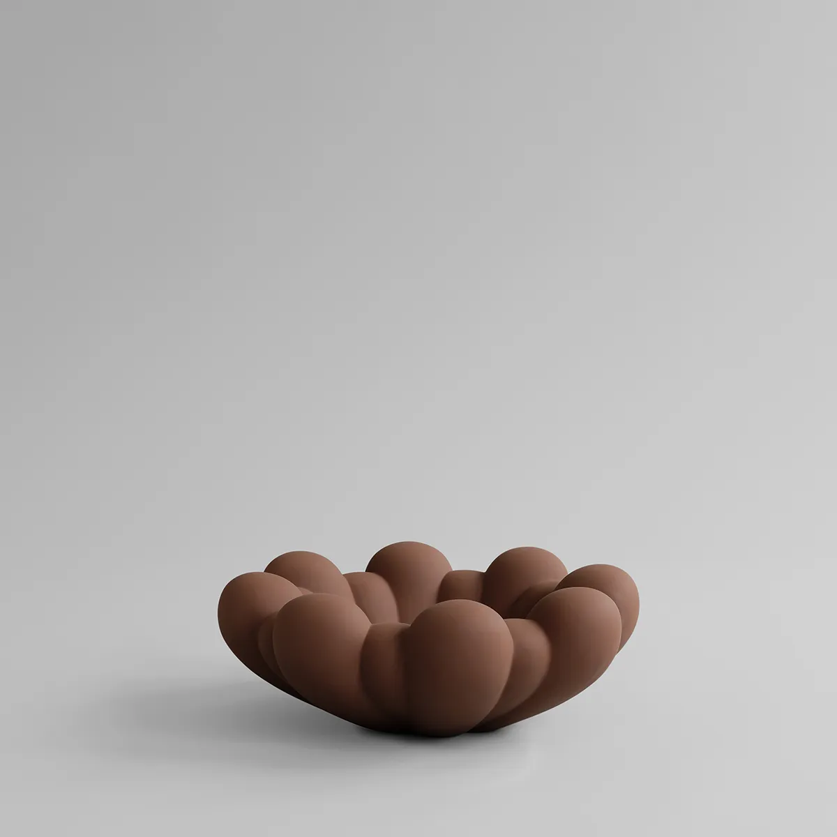 Handgjord Dekorationsskål Bloom Almond Ø 44 cm
