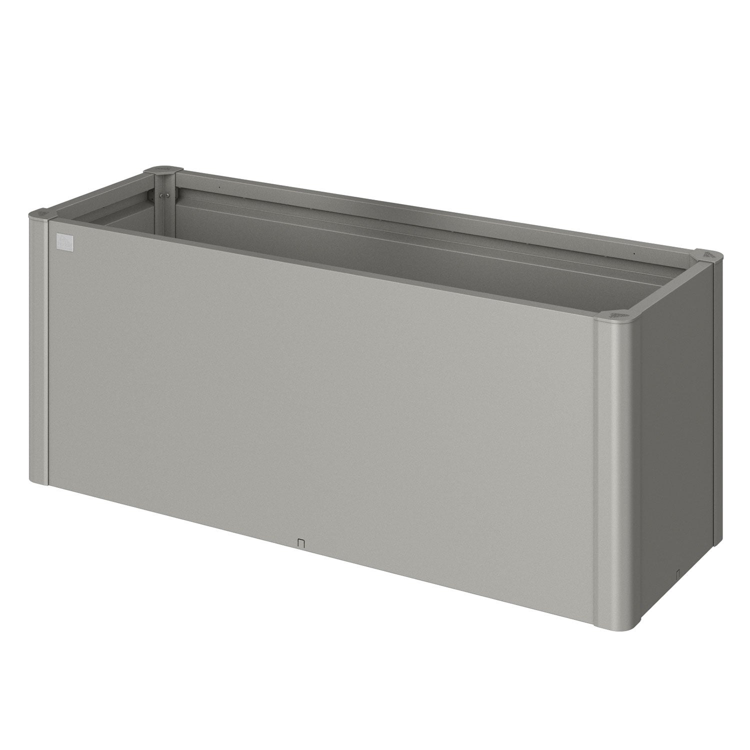 Belvedere planteringsbädd midi storlek 150 metallic kvarts-grå
