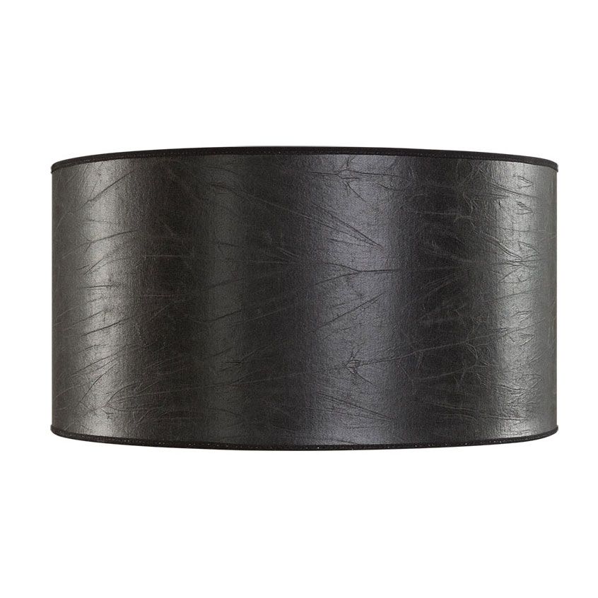 Artwood, Lampskärm Cylinder Medium Leather Black