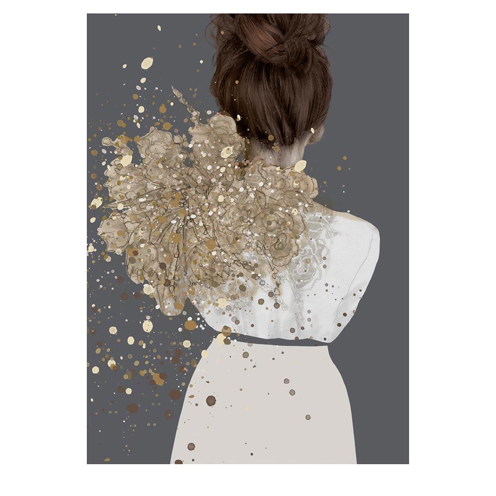 Anna Bülow, Anna Bülow poster  Vilja 30x40 cm