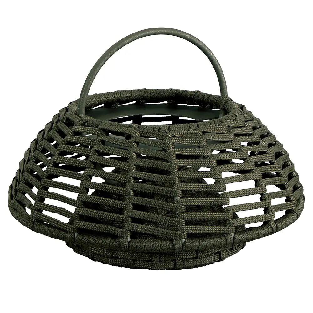 Cane-line, Illusion lampa t/upphängning Dark green, Soft Rope