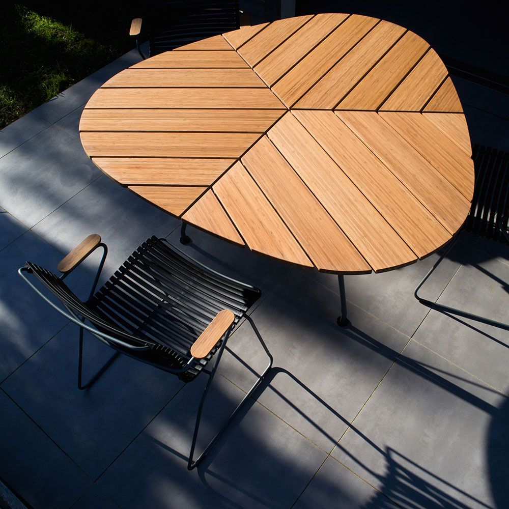 Click karmstol svart aluminium 