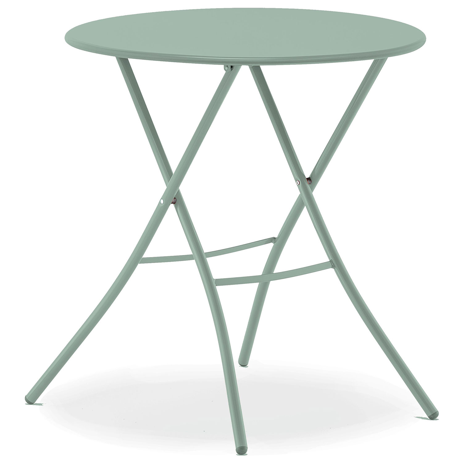 Fiam Sirio cafébord 67 cm sage green stål