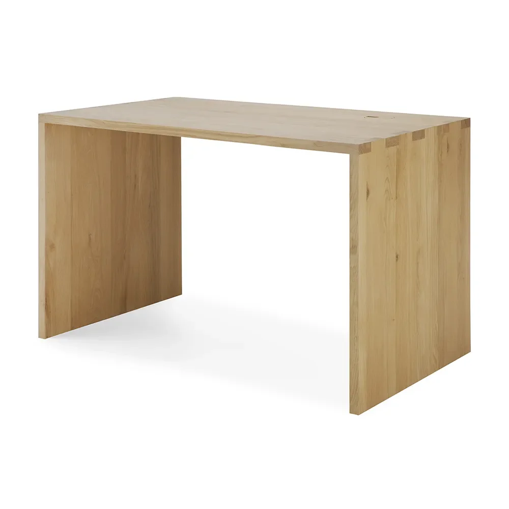 ethnicraft, u skrivbord 70x140 cm ek